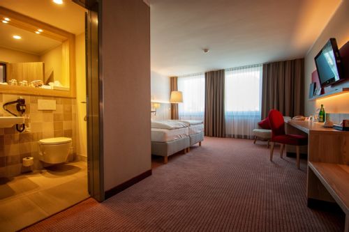 Hotel Motive, Zimmer, Suite/Appartement, Wohnbereich Juniorsuite
