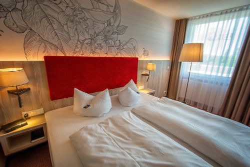 Hotel Motive, Zimmer, Doppelzimmer, Zimmeransicht