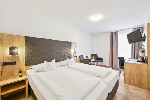 Hotel Motive, Zimmer, Doppelzimmer, Beispiel Doppelzimmer Komfort-Kategorie
